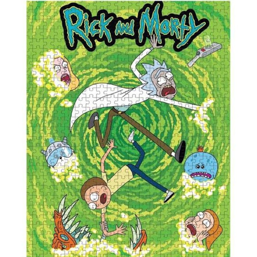 Games & Puzzles Licensing Essentials | Rick & Morty 1000Pc Puzzle