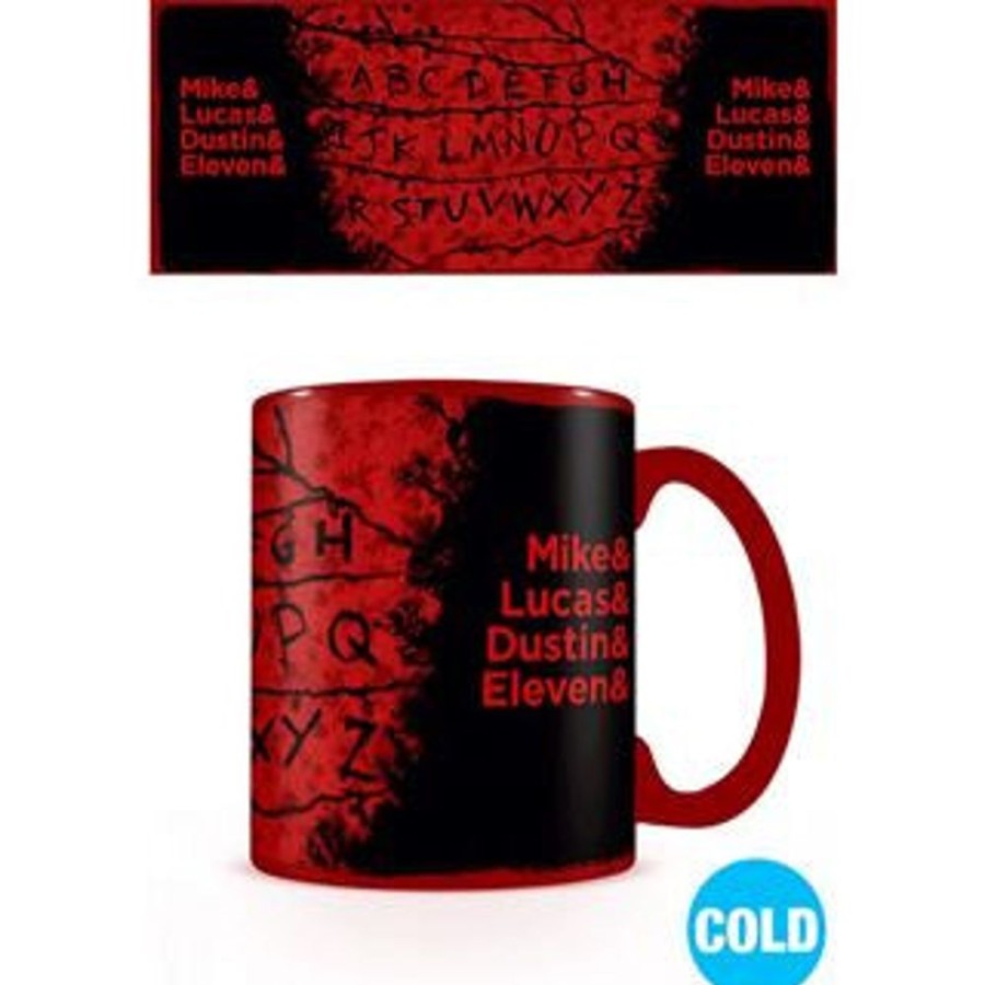 Popculture Stranger Things | Stranger Things - Alphabet - Heat Change Mug