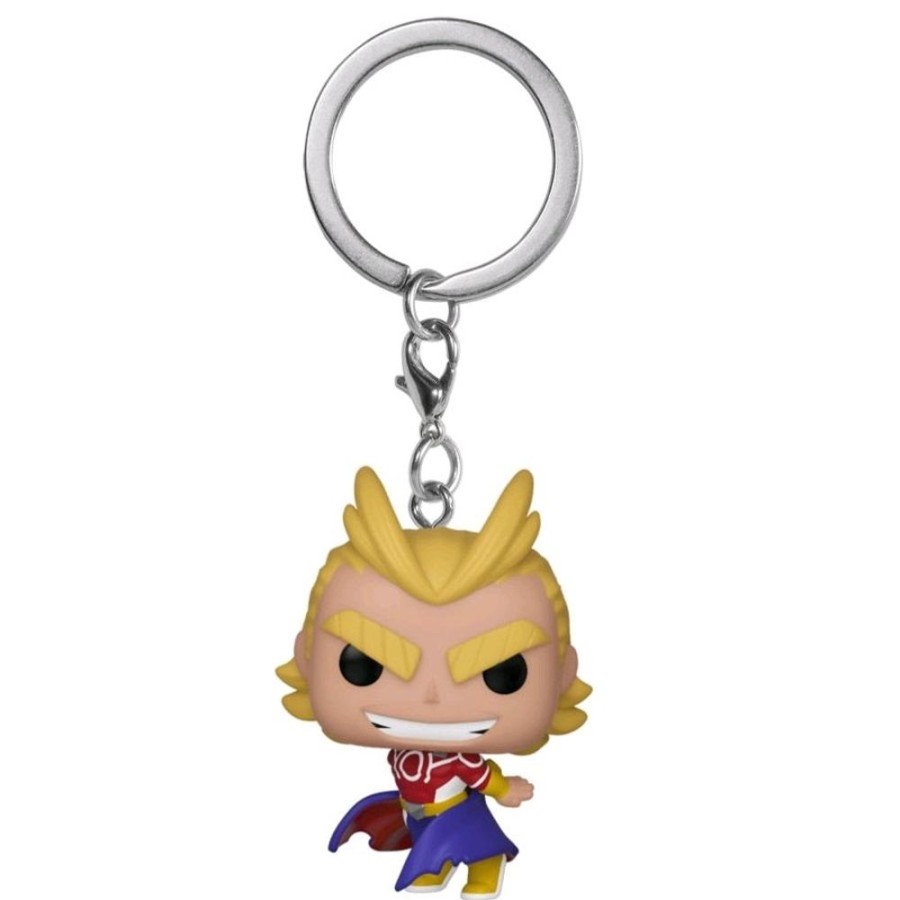 Anime Funko Keychains | My Hero Academia - All Might Silver Age Pocket Pop! Keychain