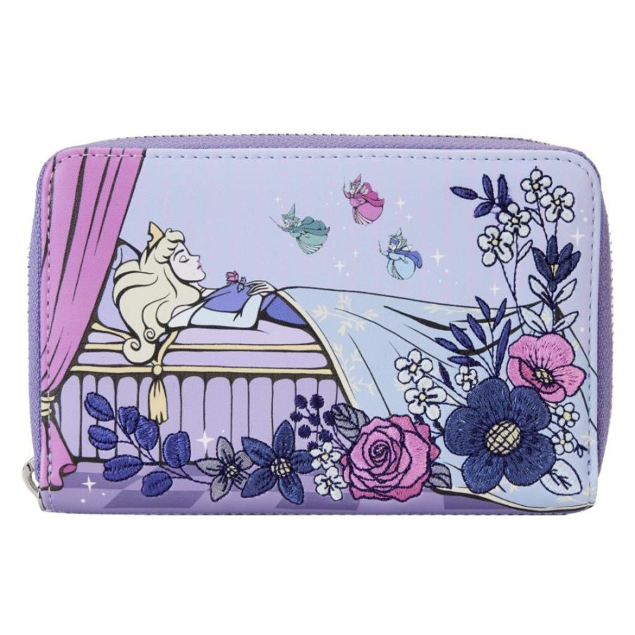 Loungefly Loungefly | Sleeping Beauty - 65Th Anniversary Zip Around Wallet