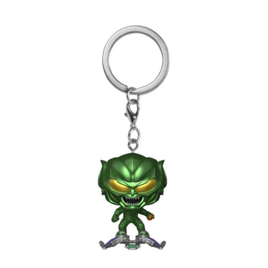 Fashion Funko | Spider-Man: No Way Home - Green Goblin With Bomb Pop! Keychain [Rs]