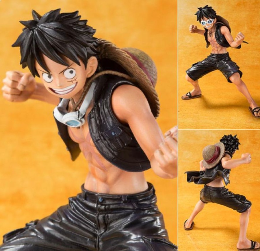 Anime One Piece | One Piece - S.H. Figuarts Zero - Luffy Film Gold Version Figure