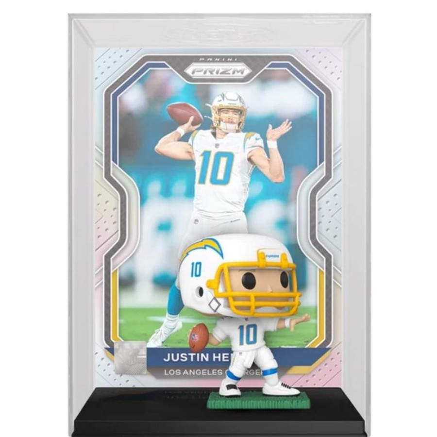 Games & Puzzles Funko | Nfl - Justin Herbert Pop! Trading Card