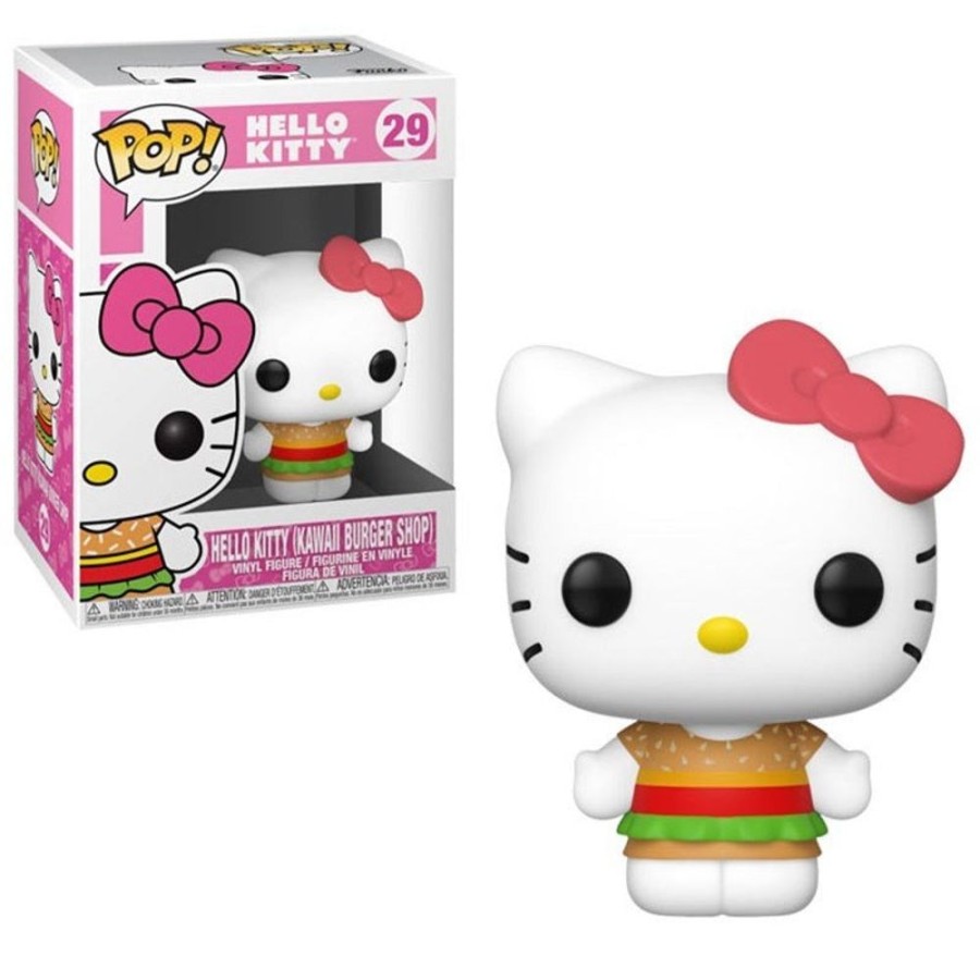 Anime Funko | Hello Kitty - Hello Kitty Kawaii Burger Shop Pop! Vinyl