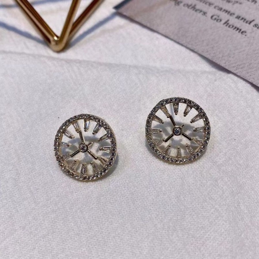 Fashion Minitopia | Clock Face Earrings (69598Yz)