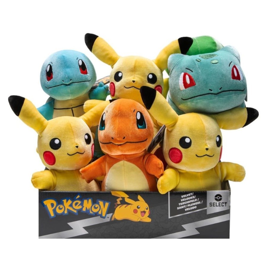 Toys Pokemon Pokemon | Pokemon Select - 8" Velvet Plush Assortment