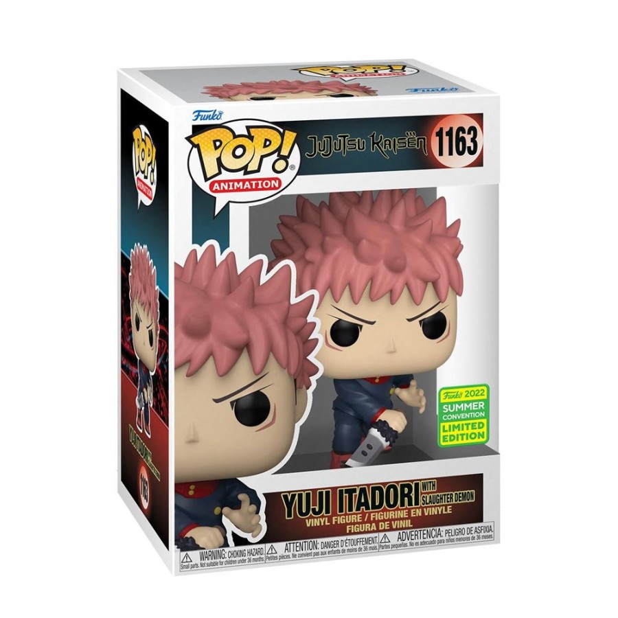 Anime Funko | Jujutsu Kaisen - Yuji Itadori With Slaughter Demon Pop! Vinyl Sdcc 2022 Rs