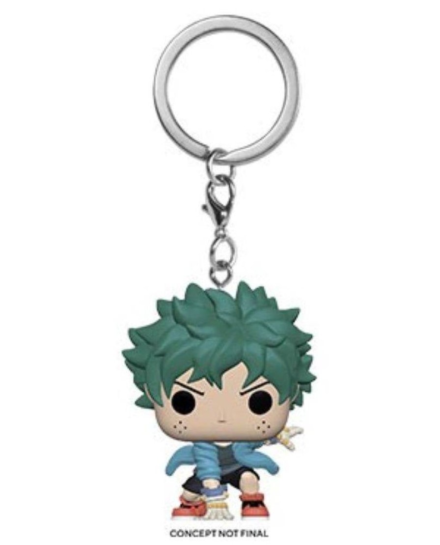 Anime Funko Keychains | My Hero Academia - Deku With Gloves Pocket Pop! Keychain