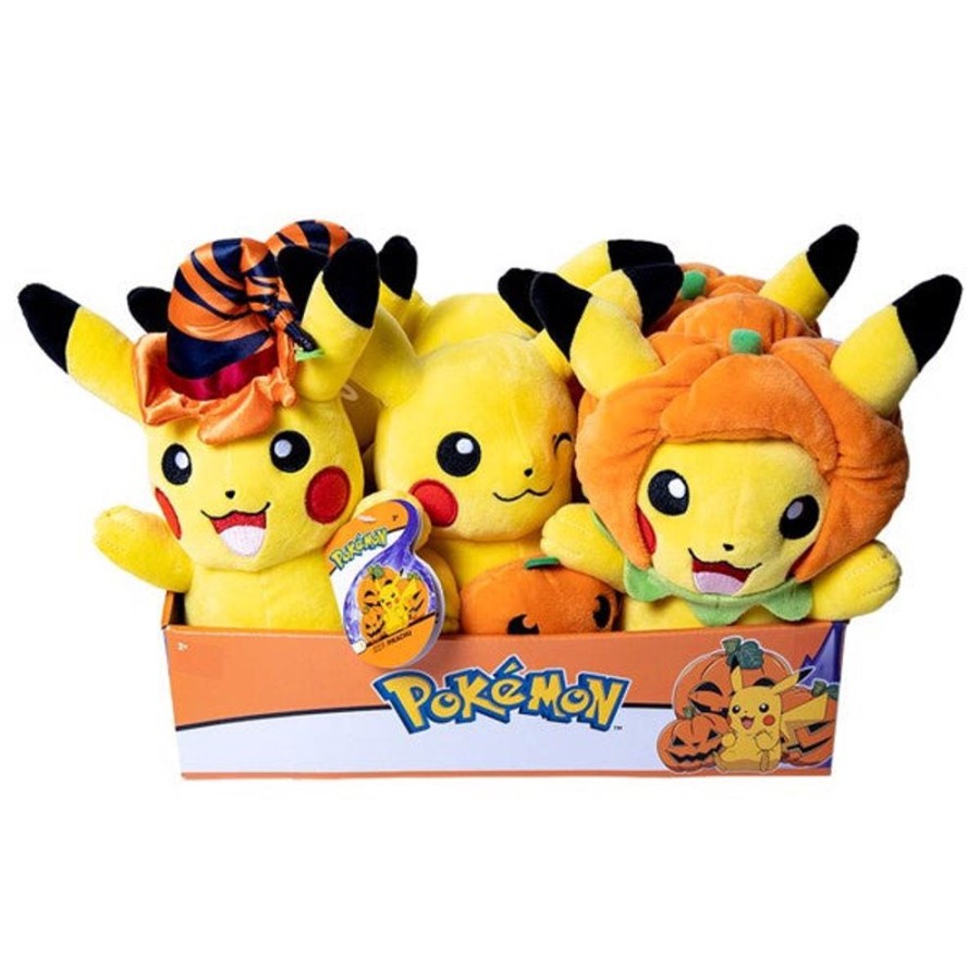 Toys Pokemon Pokemon | Pokemon - 8" Pikachu Halloween Plush Assortment