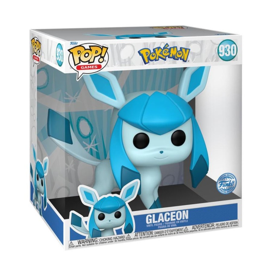 Anime Funko | Pokemon - Glaceon 10" Us Exclusive Pop! Vinyl [Rs]