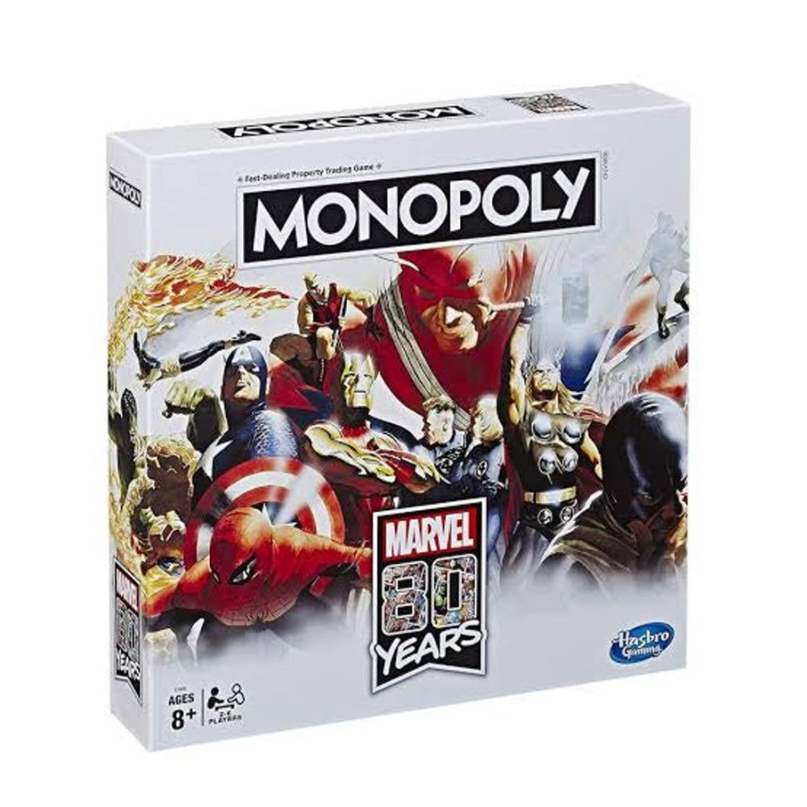 Games & Puzzles Marvel | Monopoly: Marvel 80 Years Edition Board Game