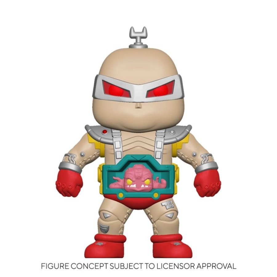 Toys Funko | Teenage Mutant Ninja Turtles - Krang 6" Us Exclusive Pop! Vinyl [Rs]