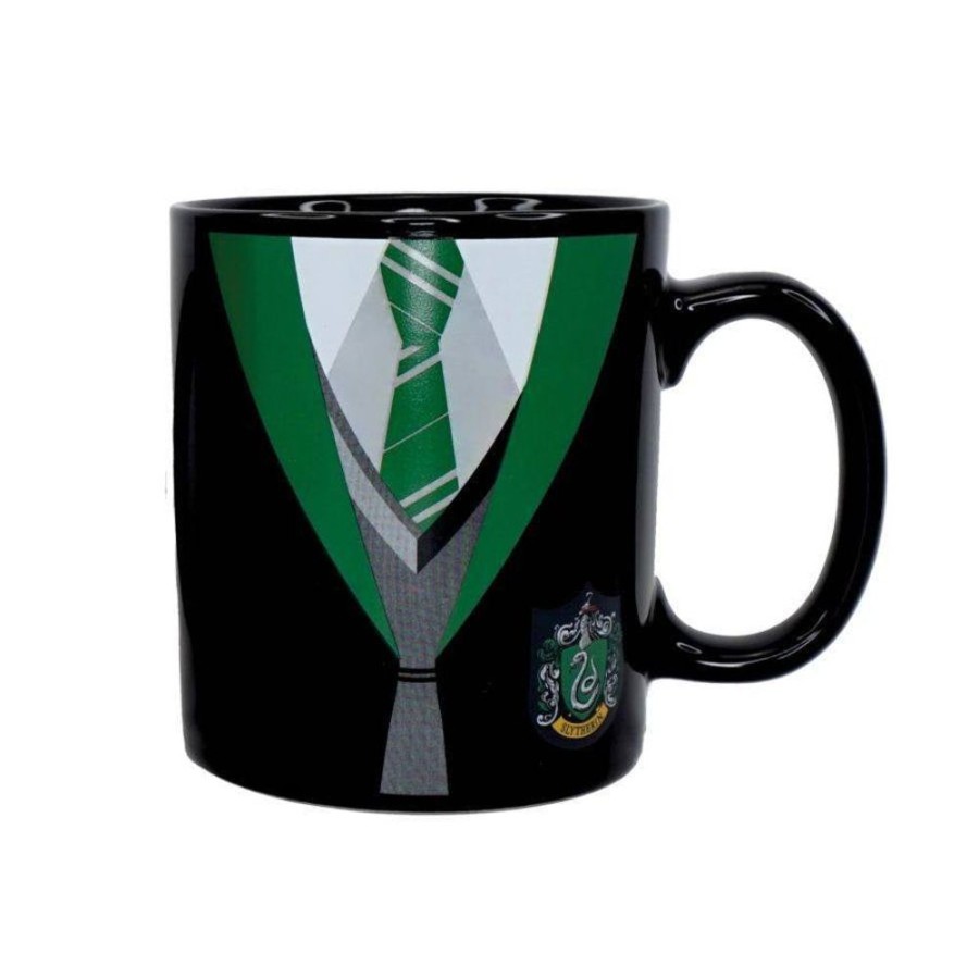 Popculture Harry Potter | Harry Potter - Uniform Slytherin Heat Changing Mug 400Ml