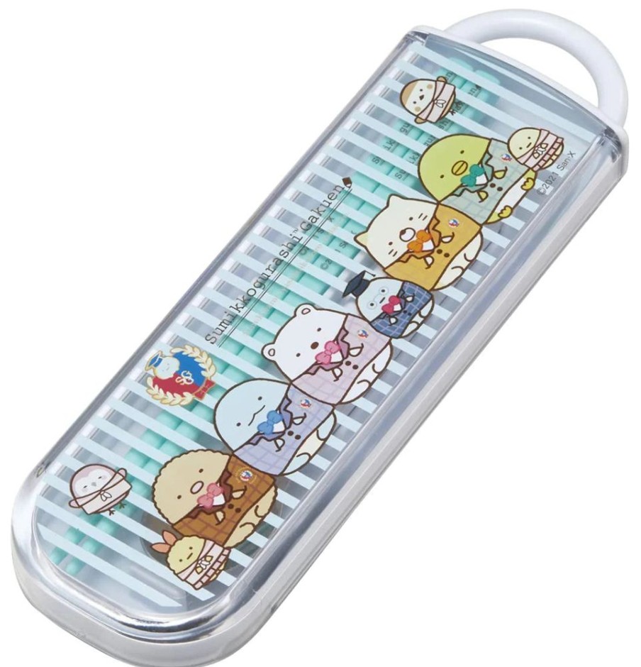 Anime Skater | Sumikko Gurashi Gakuen Slide Cutlery Trio Set