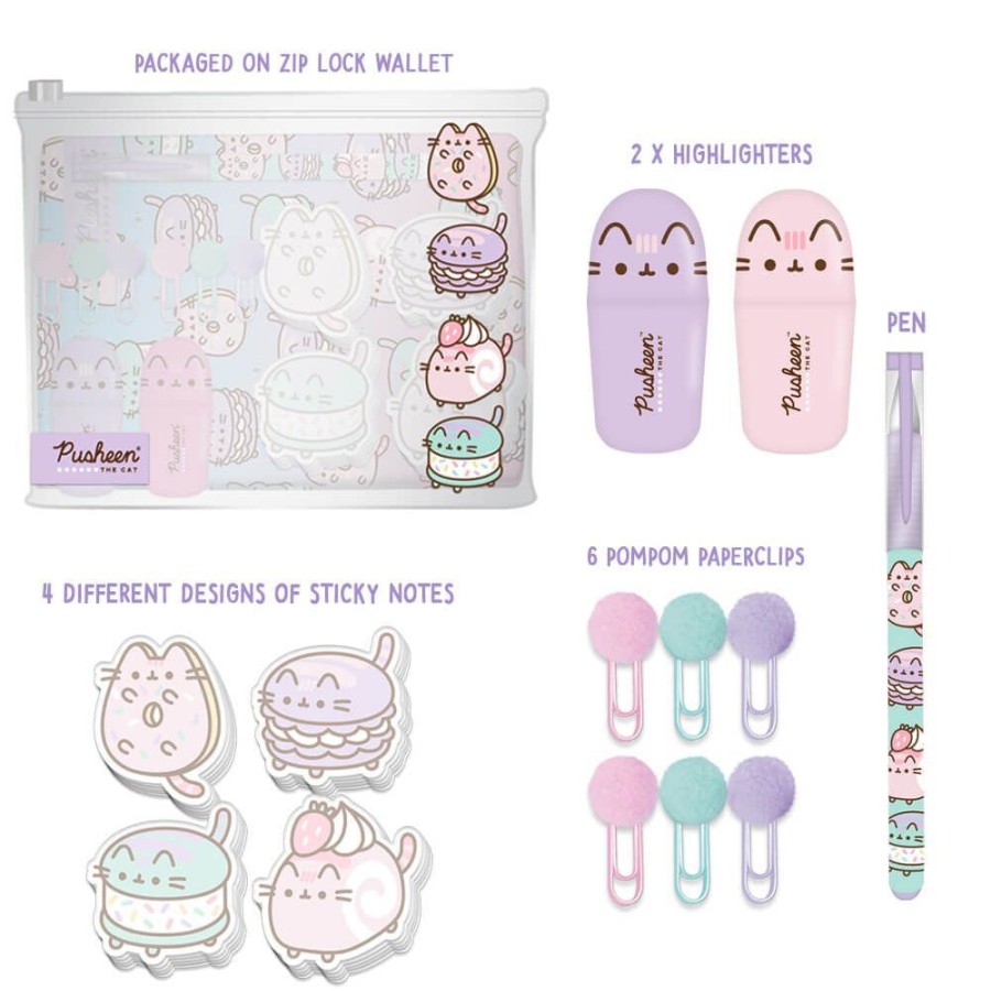 Food & Drinks PUSHEEN | Pusheen Dessert Stationery Set