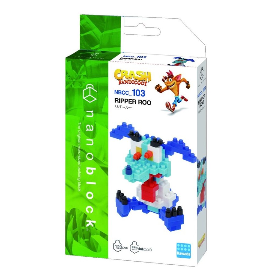 Toys kawada Nanoblocks | Crash Bandicoot - Ripper Roo Nanoblock