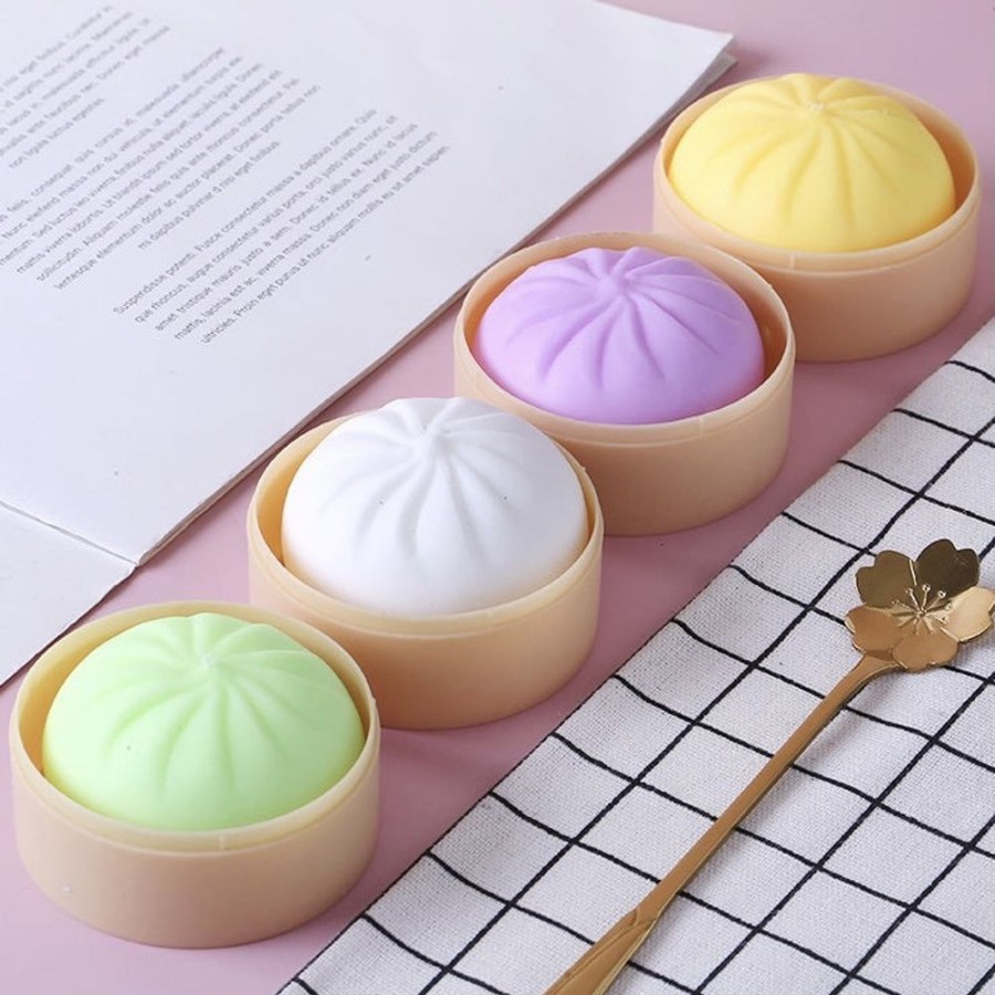 Toys Minitopia | Mini Bbq Pork Bun Squishy