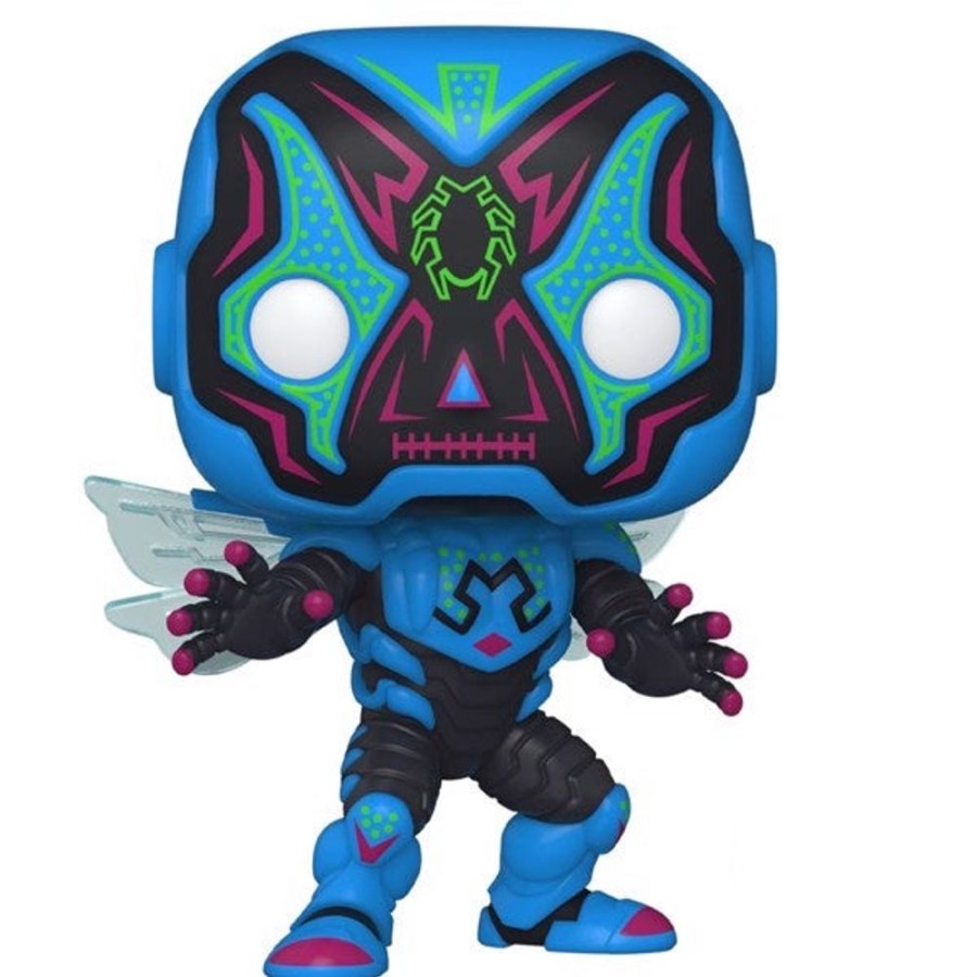 Popculture Funko | Dc Comics - Blue Beetle Dia De Los Dc Glow Us Exclusive Pop! Vinyl [Rs]