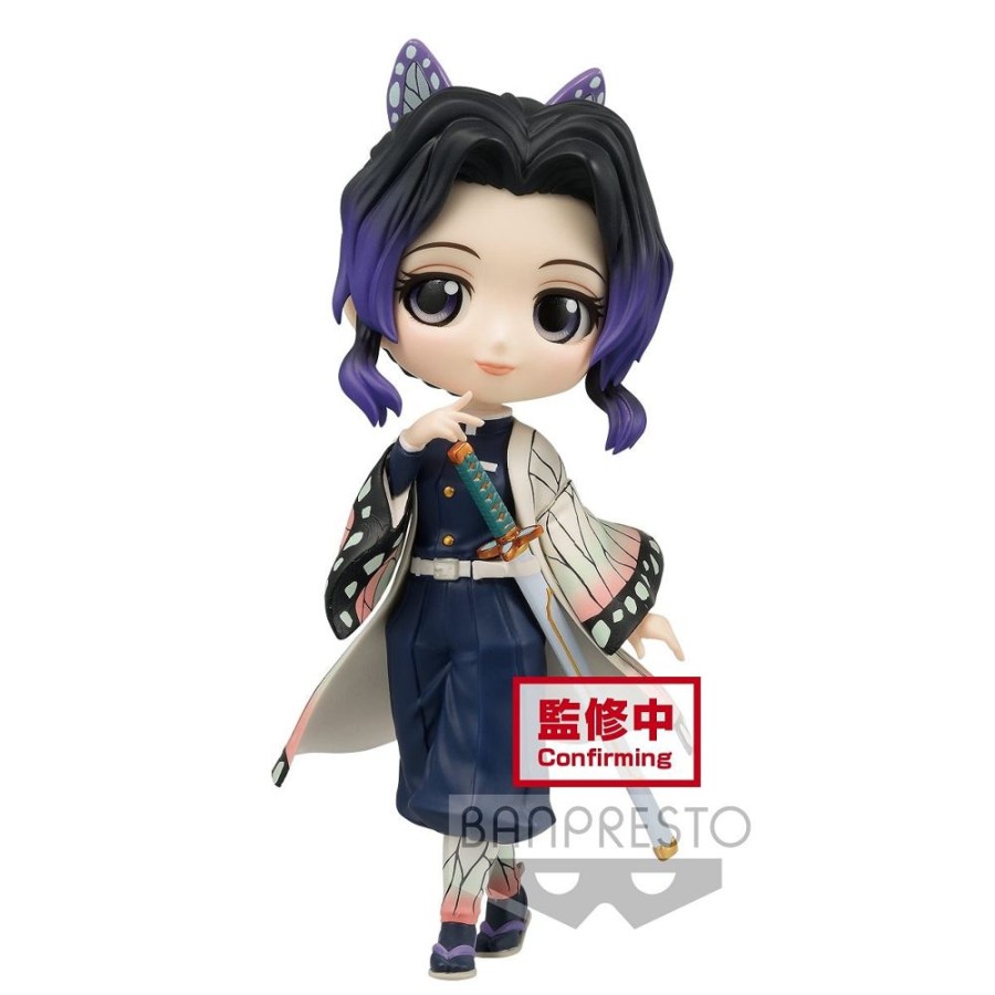 Anime Demon Slayer Figures | Demon Slayer: Kimetsu No Yaiba - Q Posket - Shinobu Kocho (Ver A: Normal Colour)