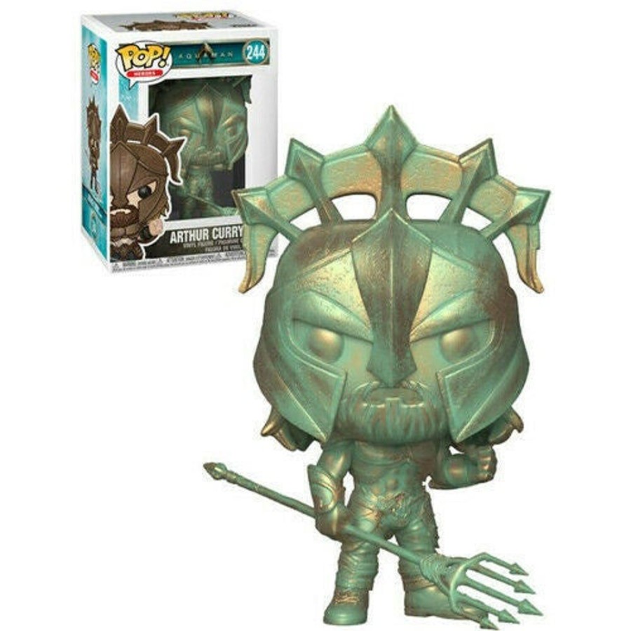 Popculture Funko | Aquaman - Arthur (Gladiator) Patina Us Exclusive Pop! Vinyl