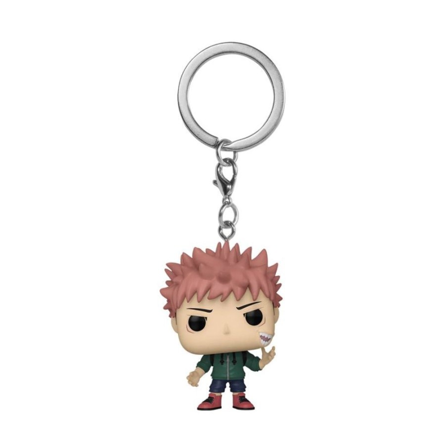 Anime Funko | Jujutsu Kaisen - Yuji Itadori (Sakuna Mouth) Pocket Pop! Keychain [Rs]