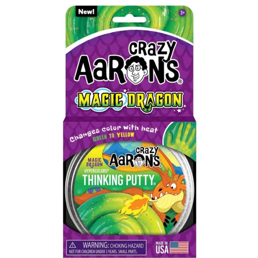 Toys Crazy Aaron's | Crazy Aaron'S Thinking Putty - Magic Dragon