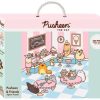 Games & Puzzles Minecraft | Pusheen 460Pc Jigsaw Puzzle - Pusheen And Friends