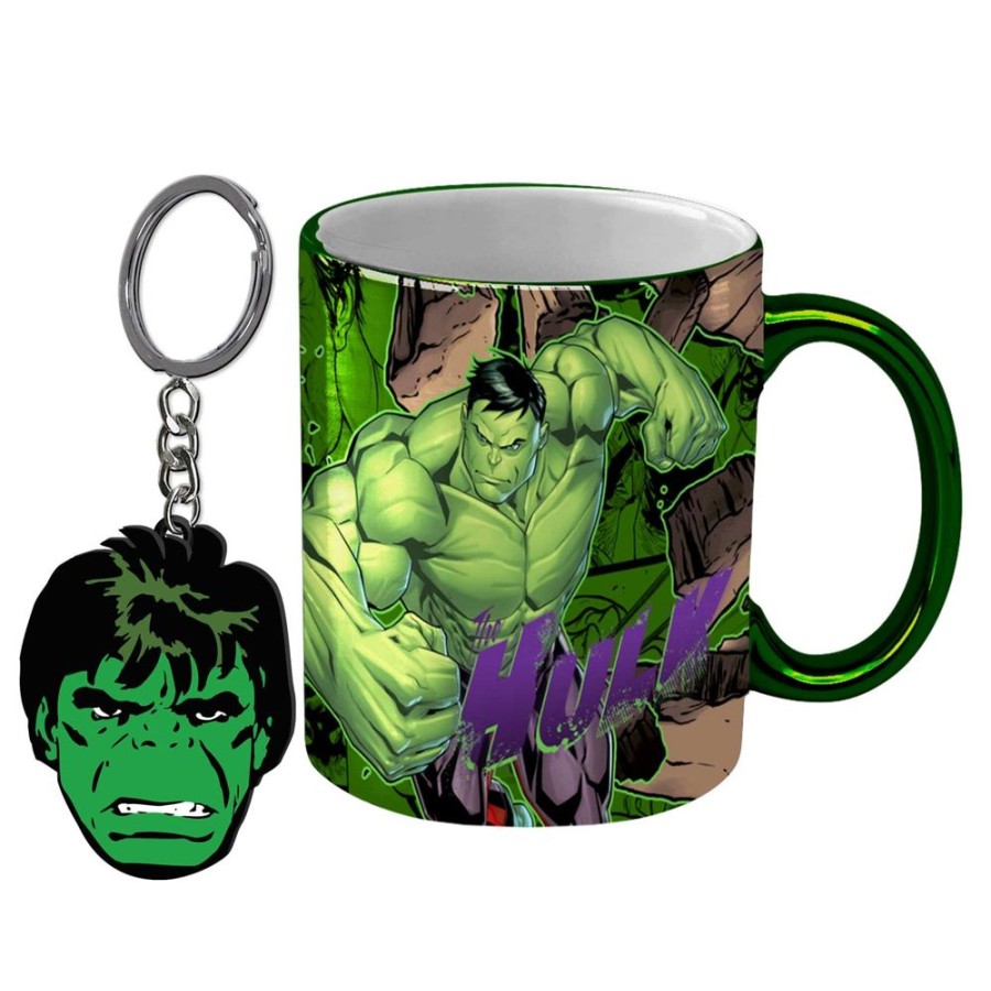 Popculture Marvel | Hulk Mug And Keyring Gift Pack