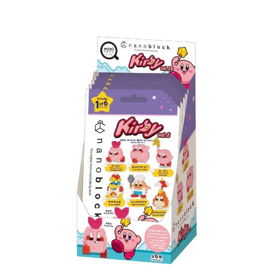 Popculture kawada | Kirby - Mininano Block Blind Bag Vol. 2