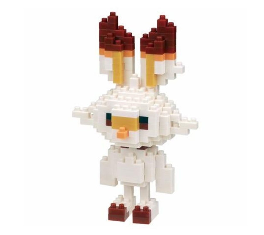 Toys kawada Pokemon Nanoblocks | Pokemon - Scorbunny Nanoblock