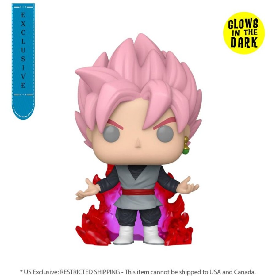 Anime Funko | Dragonball Super - Goku Rose Black Glow Pop! Vinyl [Rs]