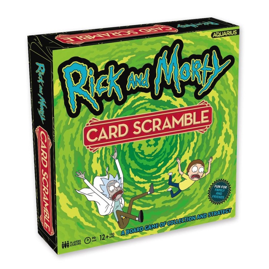 Games & Puzzles Rick and Morty | Rick & Morty Card Scramble Board Game