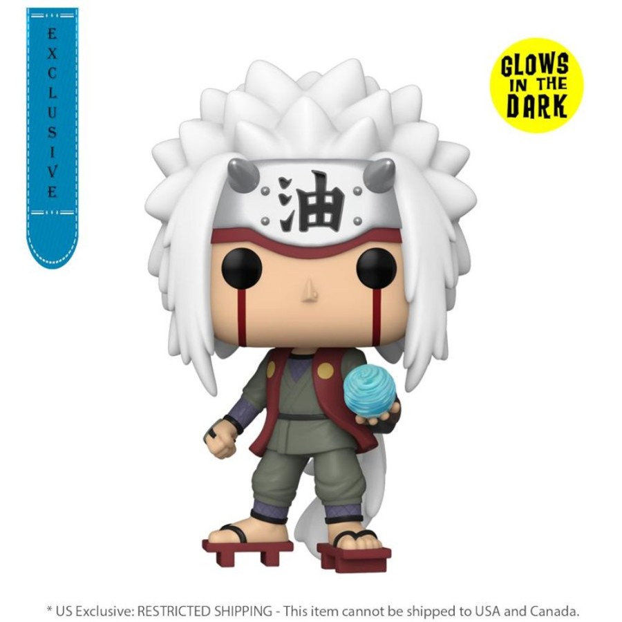 Anime Funko | Naruto - Jiraiya With Rasengan Glow Pop! Vinyl [Rs]