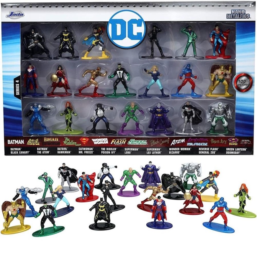 Popculture Jada Toys | Dc Comics - Nano Metalfigs 20-Pack Wave 04