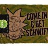 Popculture Rick and Morty | Rick And Morty - Get Schwifty Licensed Doormat