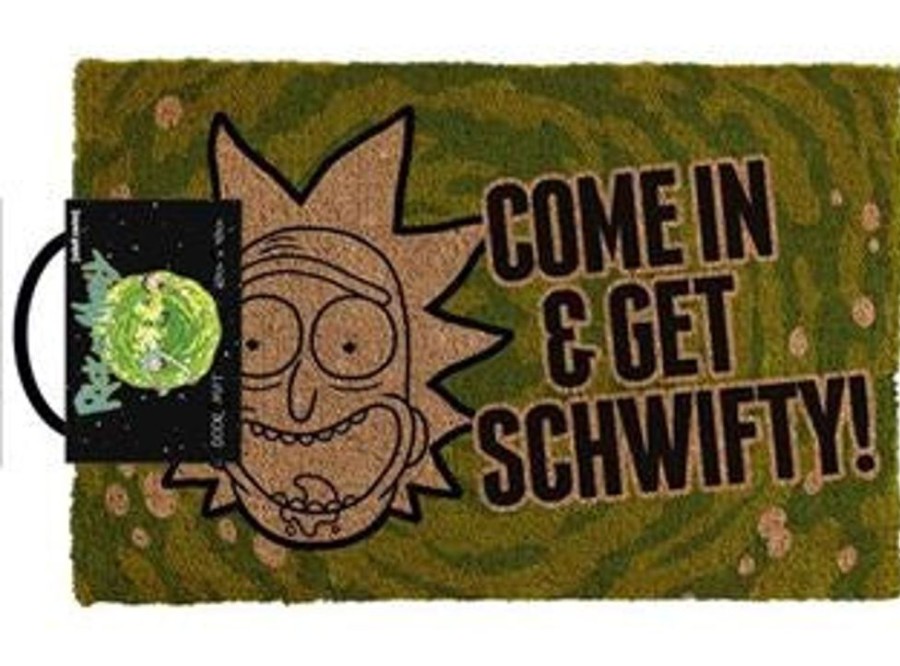 Popculture Rick and Morty | Rick And Morty - Get Schwifty Licensed Doormat