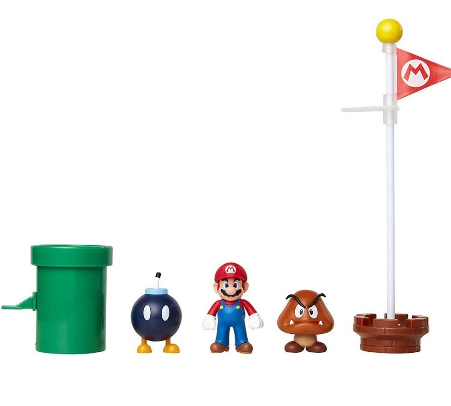 Popculture Nintendo | Nintendo - Super Mario Acorn Plains Diorama