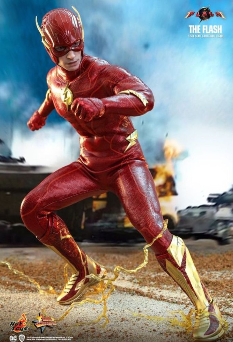 Toys Hot Toys | The Flash (2023) - The Flash 1:6 Scale Collectible Figure