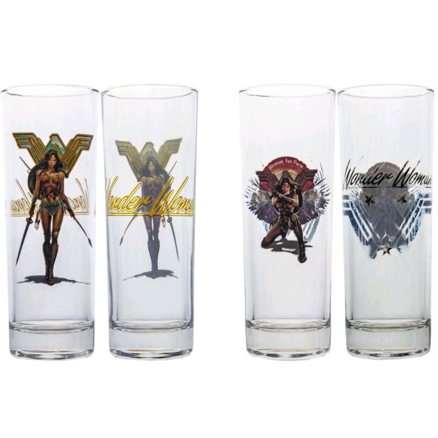 Food & Drinks Ikon Collectables | Wonder Woman Movie - Warrior For Peace Tumbler Set