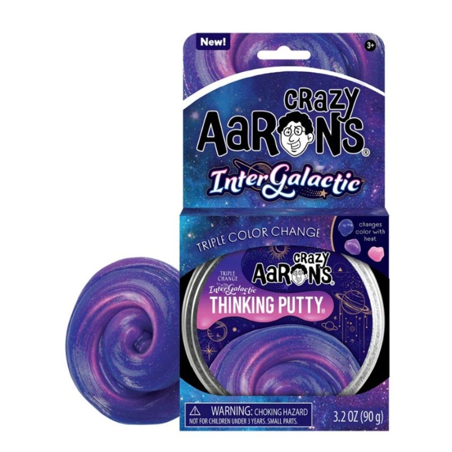 Toys Crazy Aaron's | Crazy Aaron'S Thinking Putty - Intergalactic - Triple Colour Change