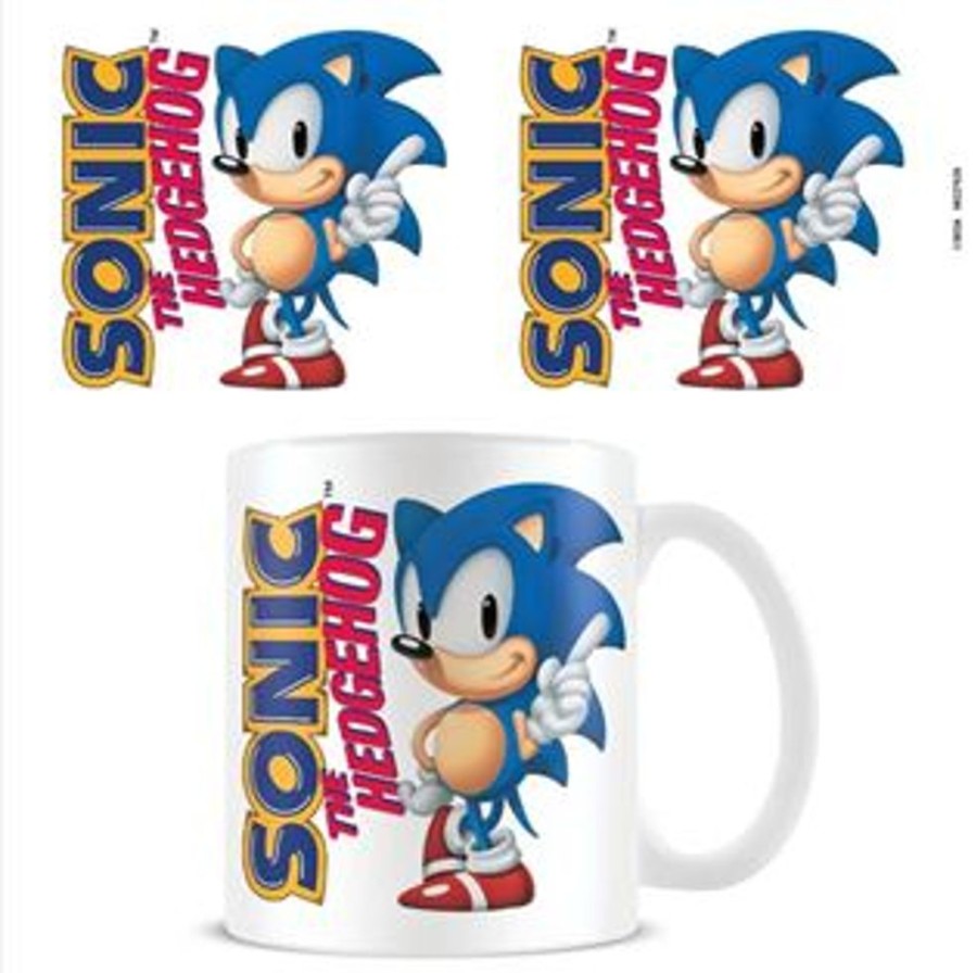 Food & Drinks Sonic The Hedgehog | Sonic The Hedgehog - Gaming Icon White Mug