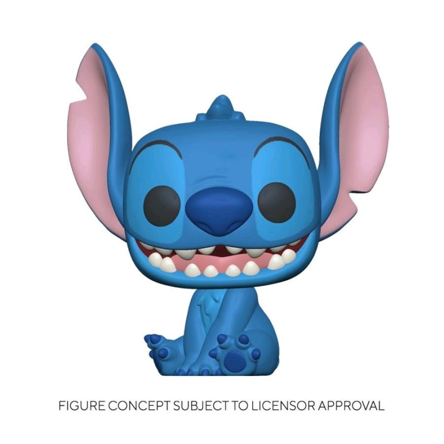 Popculture Funko | Lilo And Stitch - Stitch Smiling Seated Pop! Vinyl