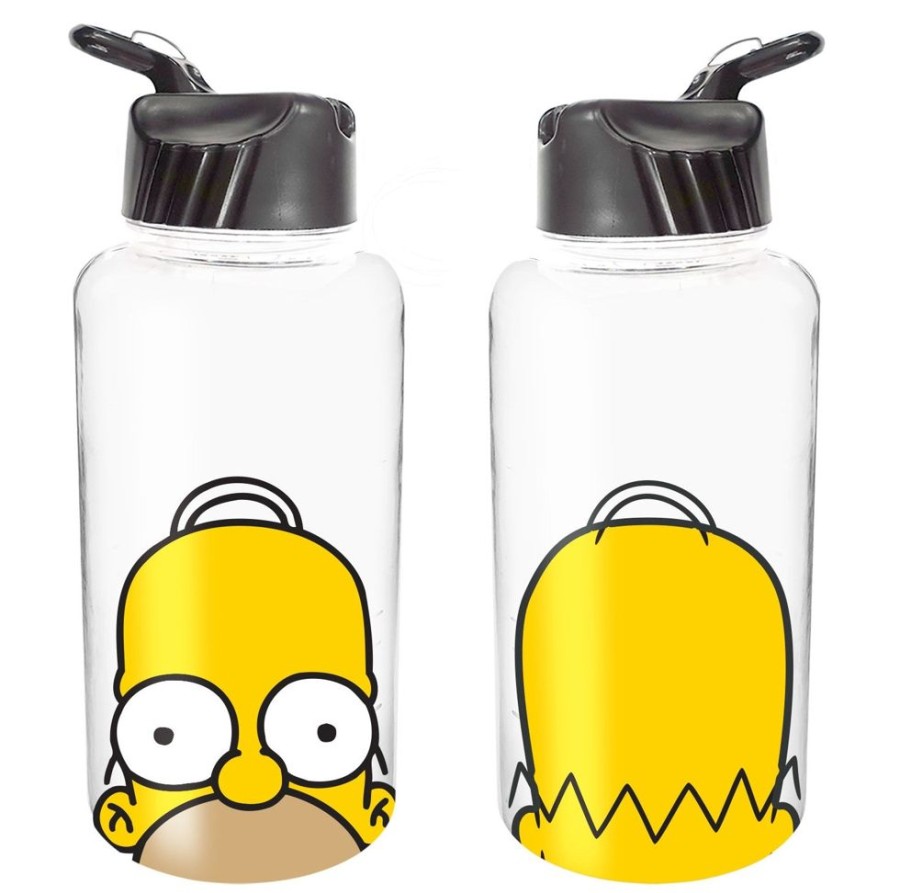 Food & Drinks The Simpsons | The Simpsons - Homer 1L Water Bottle