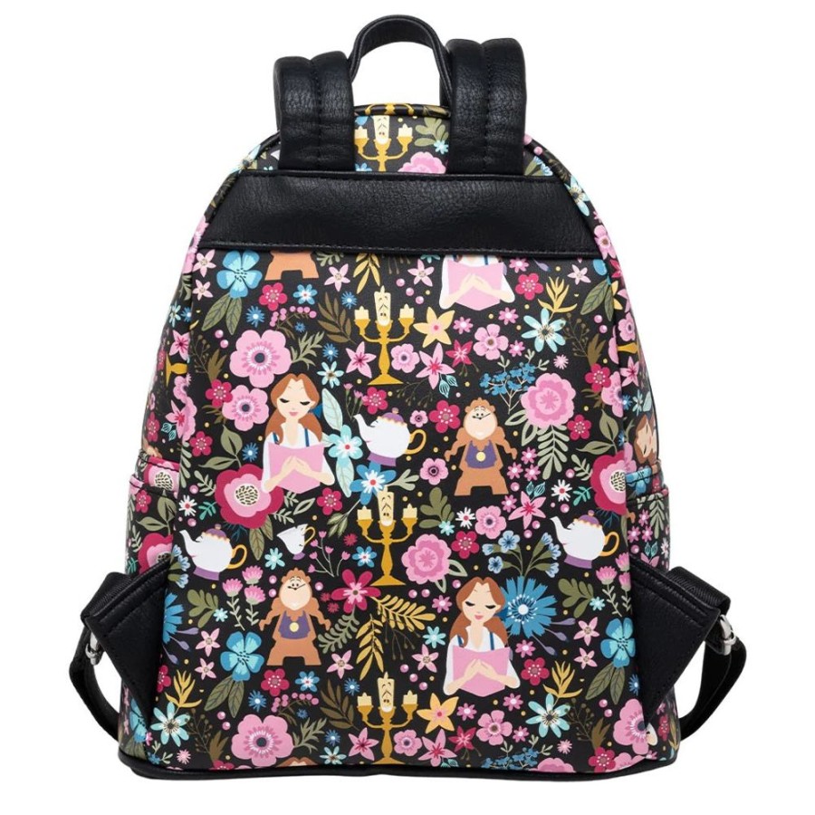 Loungefly Loungefly | Beauty And The Beast - Belle Floral Mini Backpack