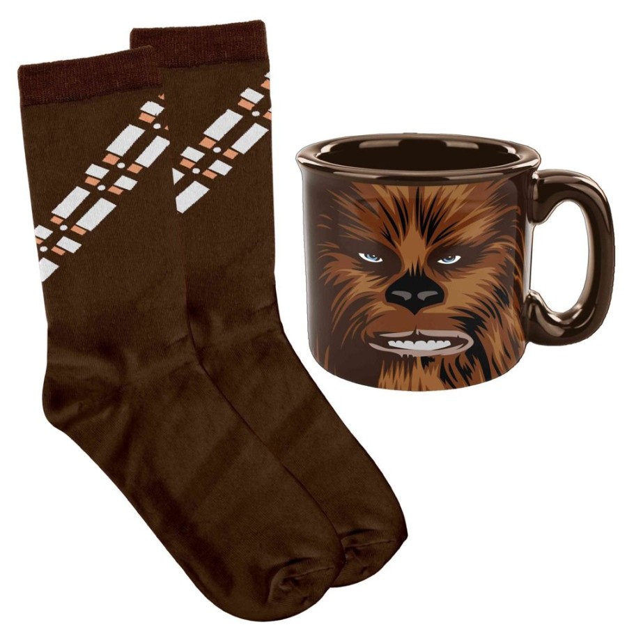 Food & Drinks Star Wars | Star Wars - Chewbacca Mug And Sock Gift Pack