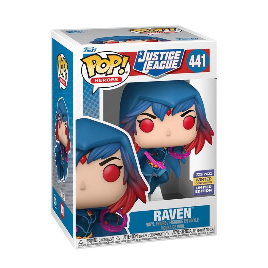 Popculture Funko | Dc Comics - Raven Pop! Vinyl Winter Con 2022 Bc22 [Rs]