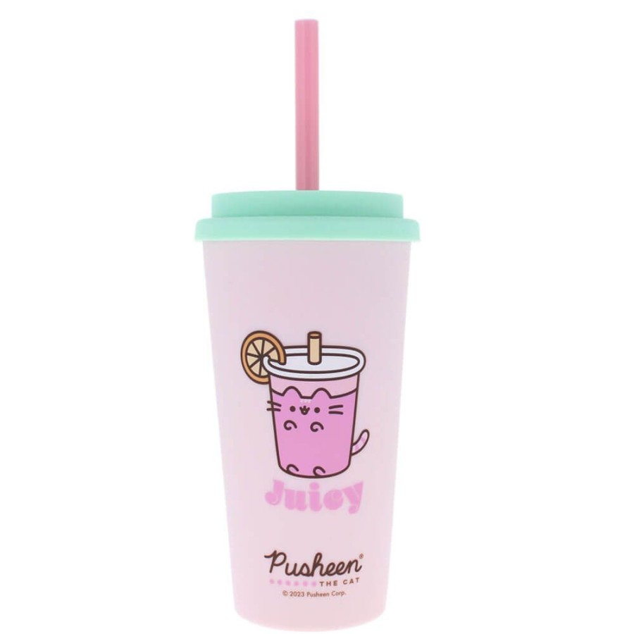 Food & Drinks PUSHEEN | Pusheen Breakfast Club: Beaker & Straw