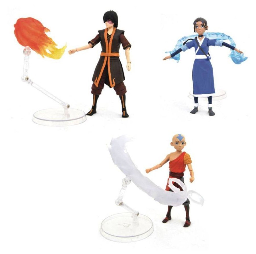 Toys Diamond Select Toys | Avatar The Last Airbender - Deluxe Action Figure Series 01 Assortment