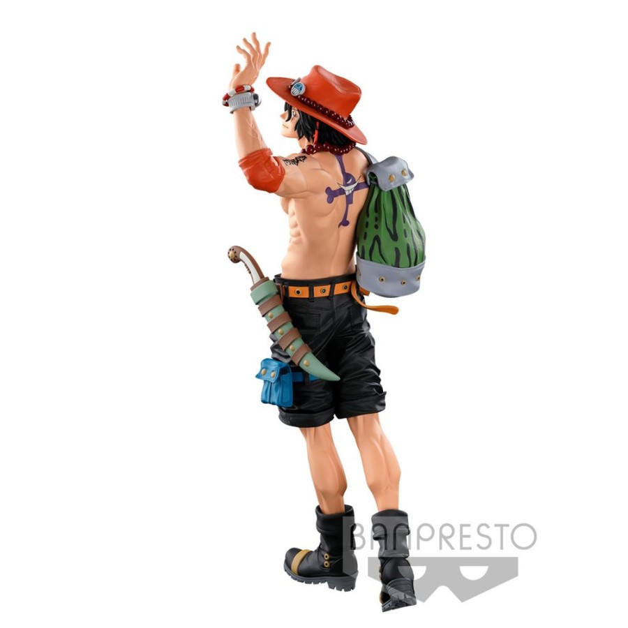 Anime One Piece | One Piece - Banpresto World Figure Colosseum 3 - Super Master Stars Piece - The Portgas D. Ace (Original)