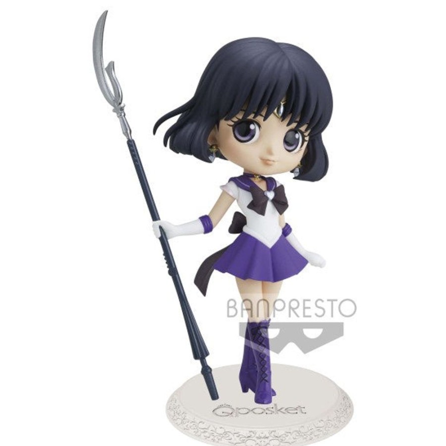 Anime QPosket Sailor Moon Figures | Sailor Moon Eternal - Q Posket - Super Sailor Saturn - Version A: Normal Colour